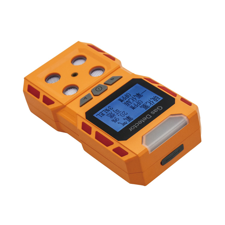 Explosion-Proof Industrial Gas Detector Four-In-One Gas Alarm Oxygen Gas Concentration Leak Alarm Detector