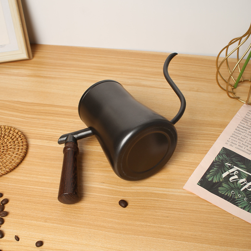 Coffee Hand Pot Stainless Steel Small Man Waist Commercial Household Hanging Ear Coffee Hand Pot Stainless Steel Thickened Hanging Ear Pot