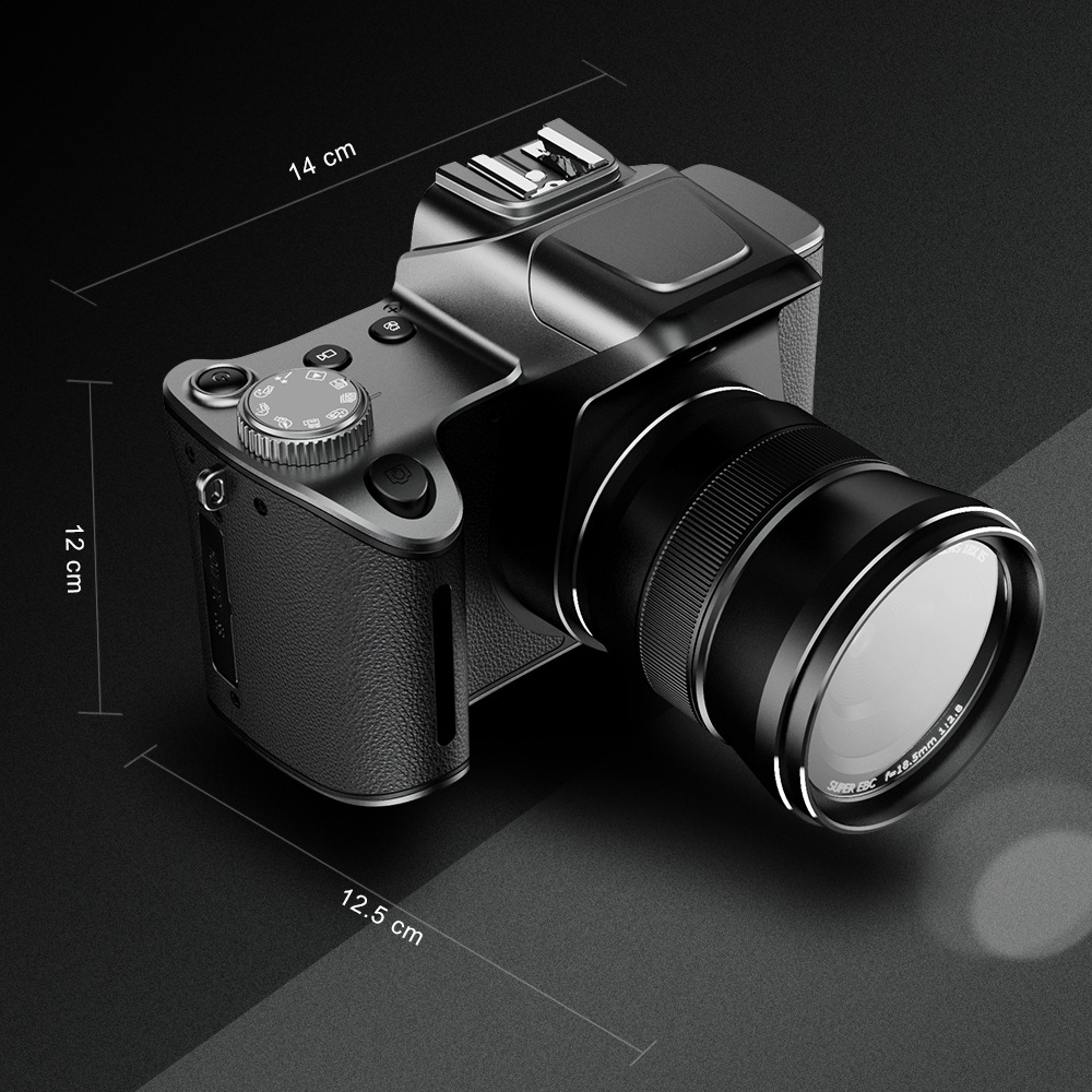 Slr Camera Hd Zoom Travel Mirrorless Touch Screen Camera Student Party Camera 5K Entry Level