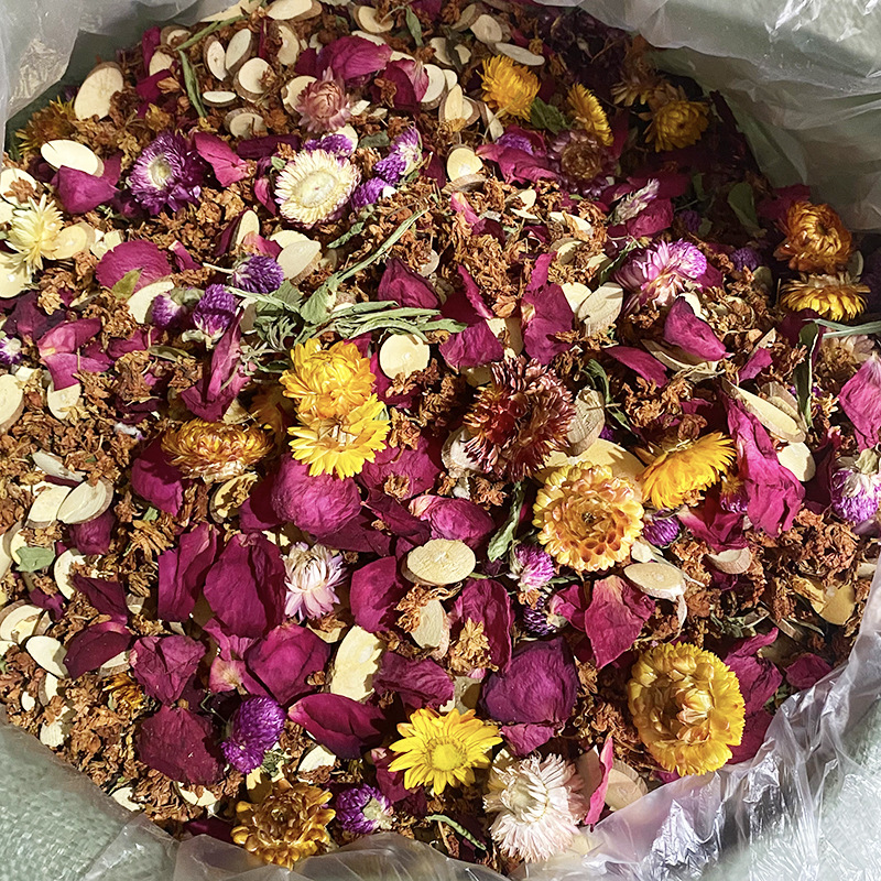 Street Stall Herbal Tea, Six-Flavor Tea, Herbal Tea, Eight-Treasure Tea, Golden Dragon Tea, Mountain Honey Grass, Monk Fruit Flower