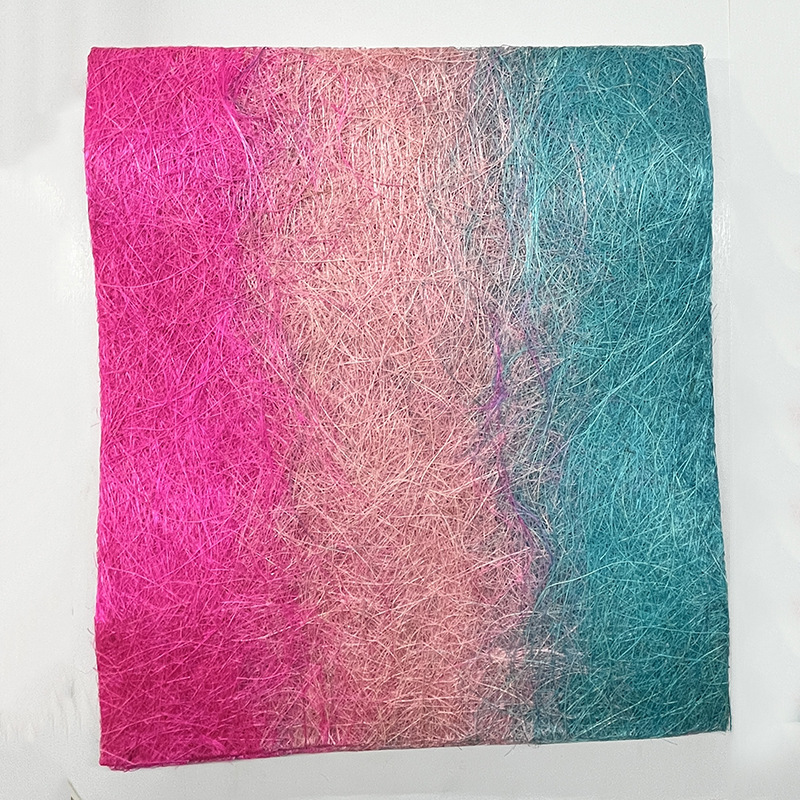 handmade linen cloth plant weaving craft cloth lampshade decoration diy crafts grid messy linen textile linen cloth