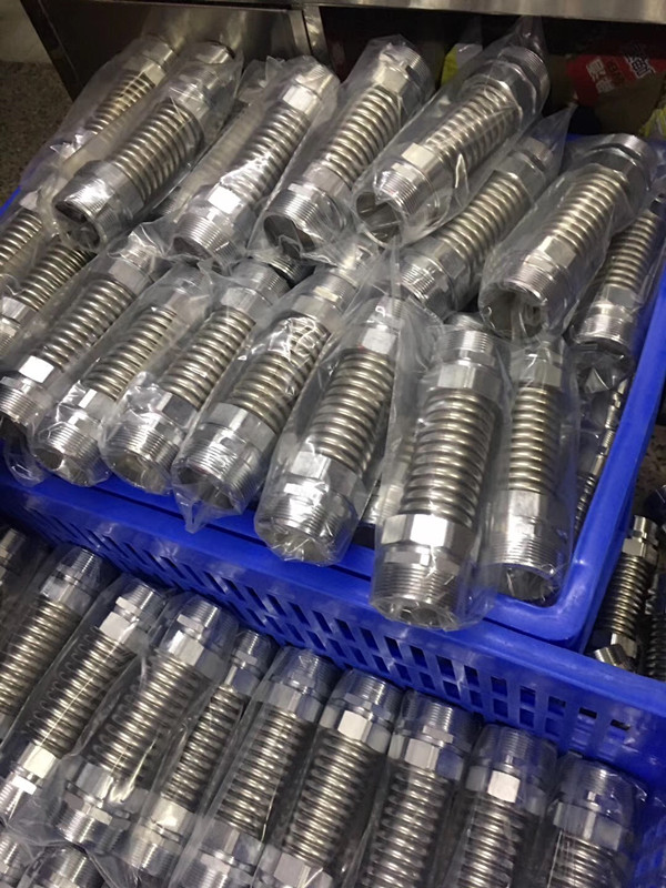 Kt Stainless Steel Air Conditioner Bellows Air Conditioner Water Inlet Hose Fan Coil Soft Connection Hvac Hose 6