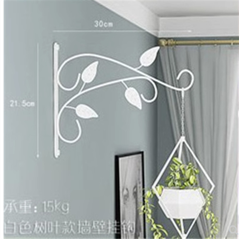 European-style pastoral iron wall rack outdoor balcony Leisure Gardening flower and bird wall hanging wall decoration flower rack