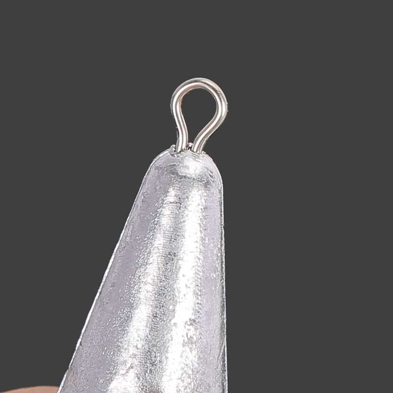Wholesale water drop hanging ring lead pendant fishing fast bite lead scale lead does not hurt the line freshwater sea fishing gear supplies