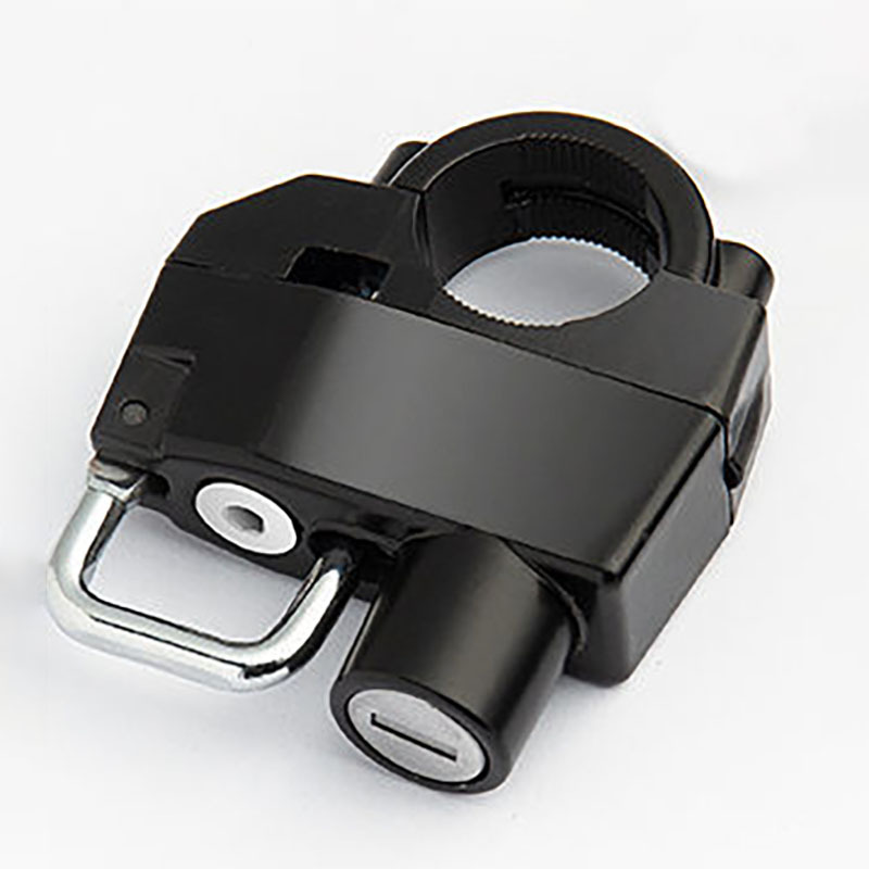 Motorcycle Upgrade Bold Hanging Artifact Bicycle Universal Anti-theft Fixed Electric Vehicle Strengthened Alloy Helmet Lock