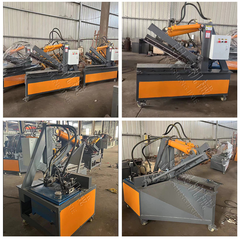 Automatic electro-hydraulic color steel tile wire angle steel shearing machine crocodile scrap aluminum scrap metal shearing machine