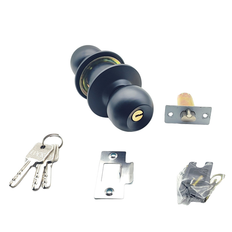 Manufacturer Produces Door Lock 587Ss Stainless Steel Ball Lock Copper Lock Core 5871 Ball Lock Red Bronze Matte Black
