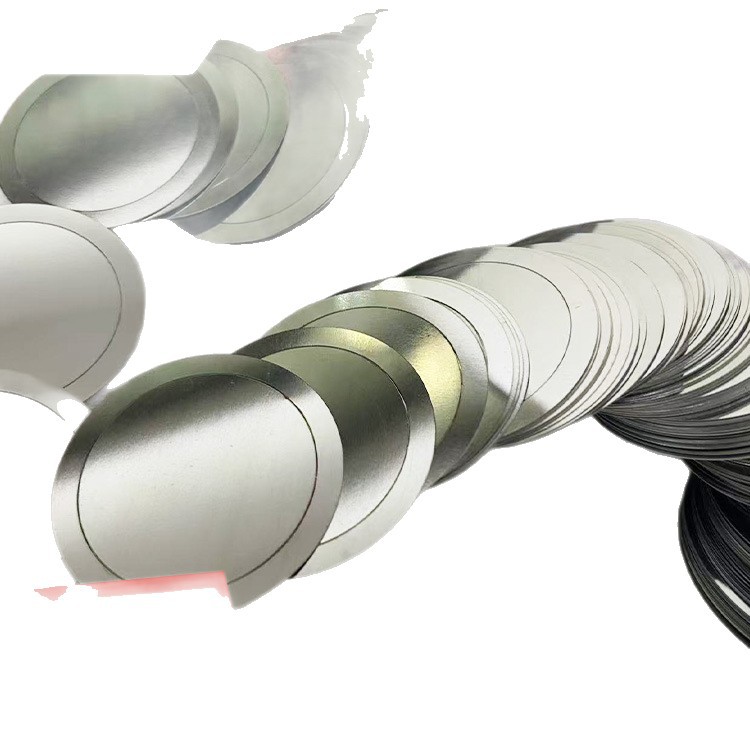 Wholesale Corrosion-Resistant Nickel Gasket N6 Nickel Sheet Nickel Disc 1mm Thick Diameter 10 Spot Inventory Stamping Process