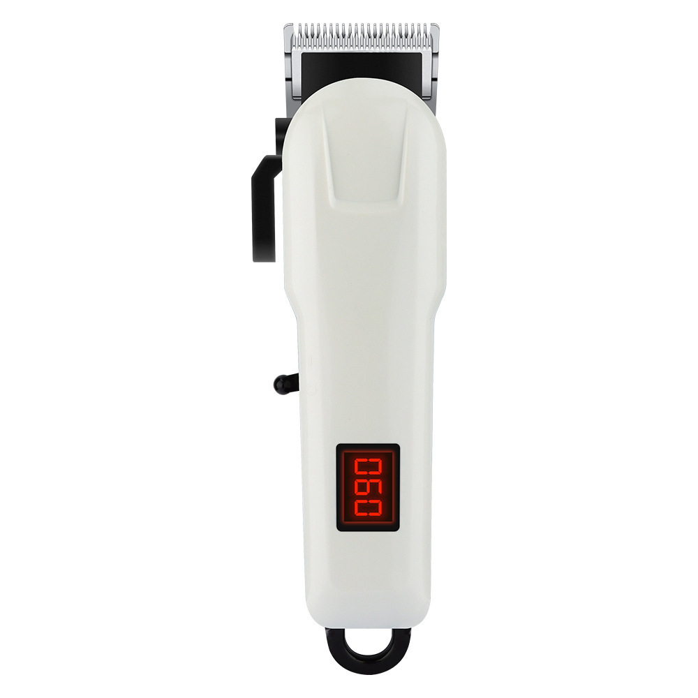 Cross-Border Hot-Selling Digital Display Hair Clipper Electric Shaving Hair Clipper Professional Electric Clipper Hair Salon Special Razor