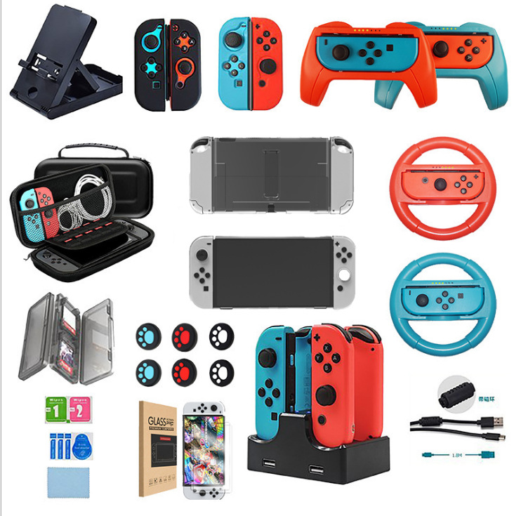 Nintendo Switch Game Protection Bag Protective Shell Typec Switch2 Generation Cosmetics Bag Set Crystal Shell