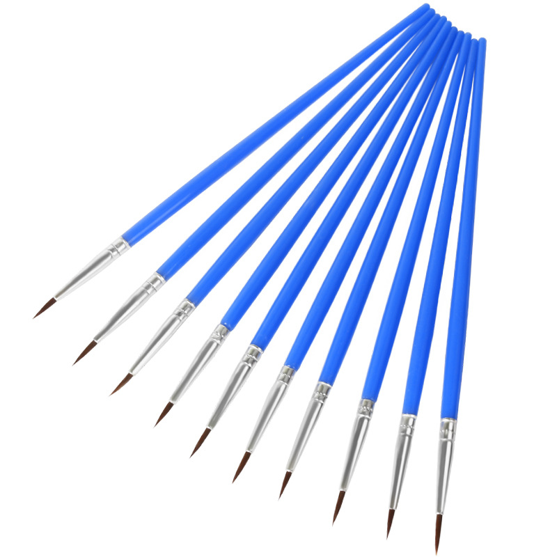 Children's Painting DIY digital Oil Brush hook pen nylon hair brush drawing pen graffiti painting brush