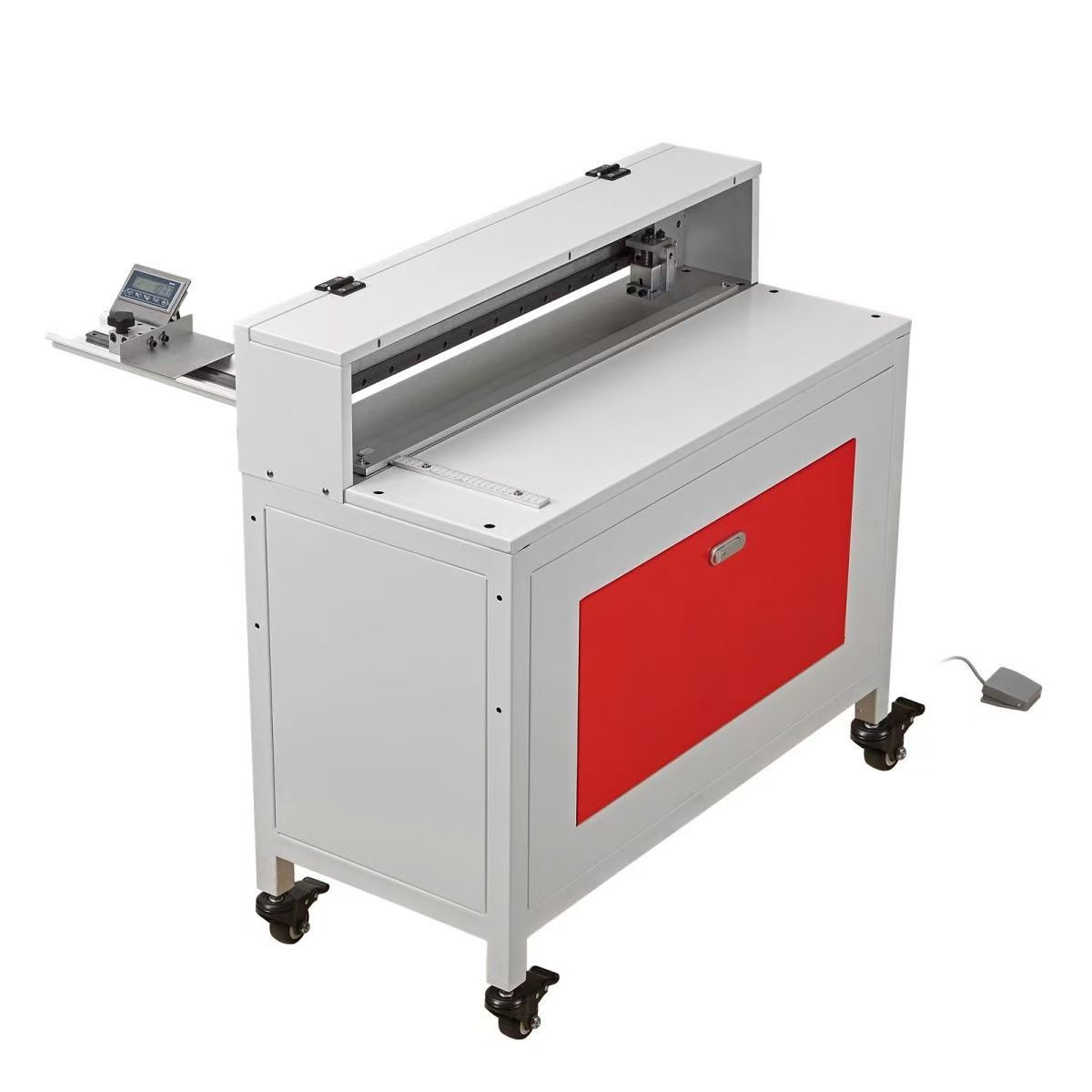 High-precision pneumatic slotting proofing machine tungsten steel blade gift box V-slot machine carton cardboard gray board manual V-slot machine