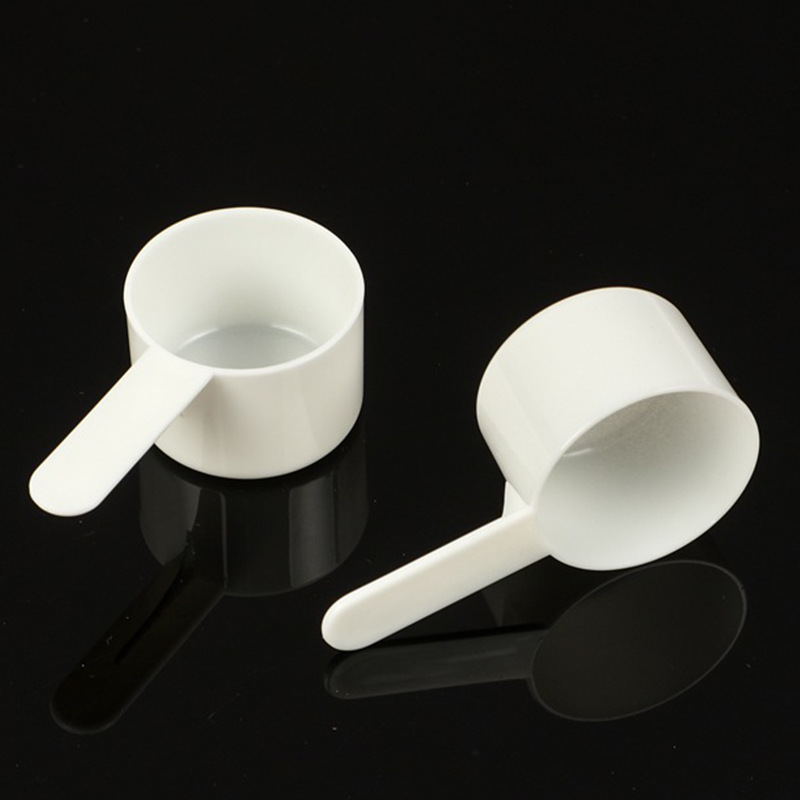 Wholesale Pp Plastic Spoon Disposable Spoon Flats Bottom Quantitative Spoon Washing Powder Spoon Powder Spoon Manufacturer