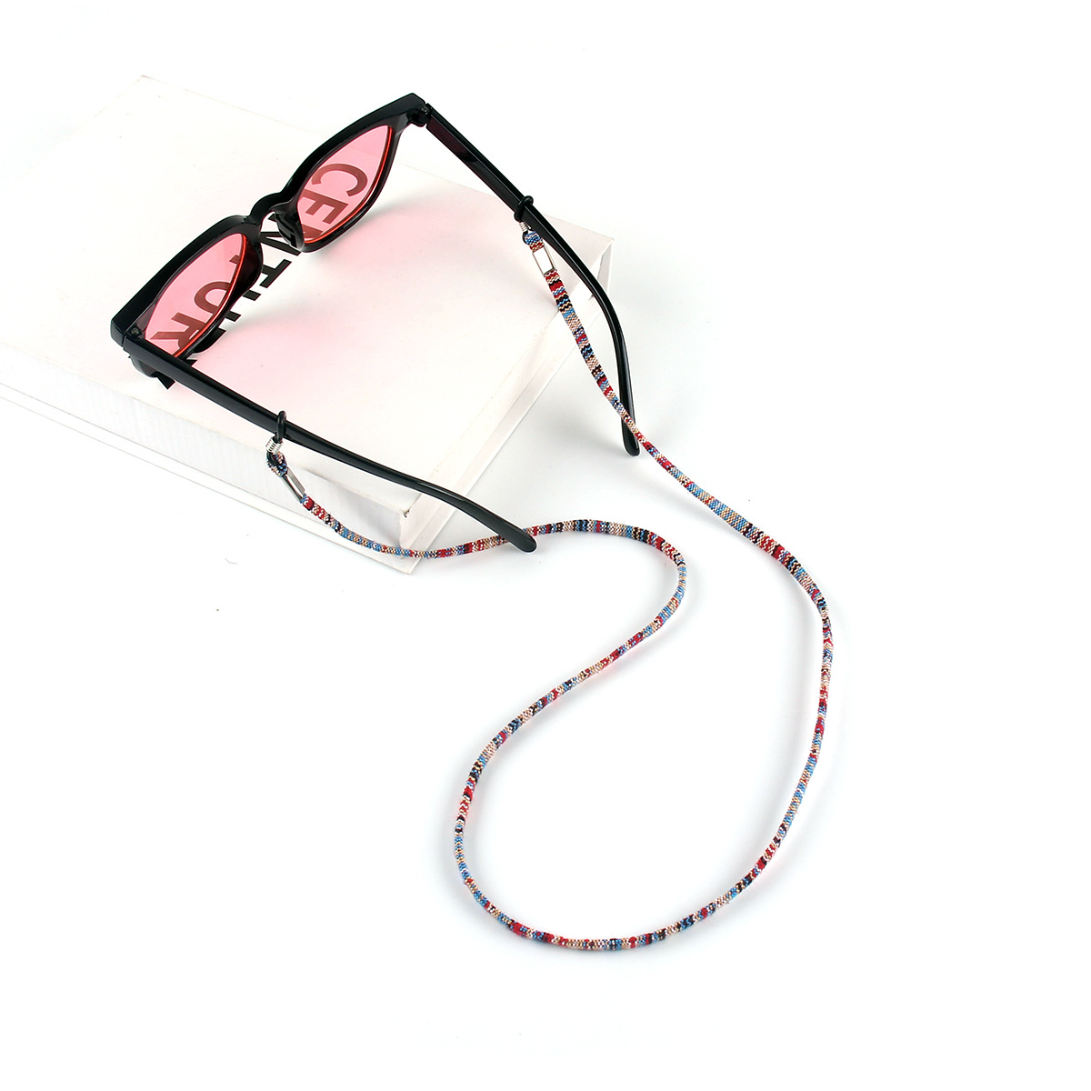 Amazon Cross-border Hot Bohemian Style Glasses Lanyard Glasses Chain Glasses with Ethnic Style Glasses Anti-drop Rope