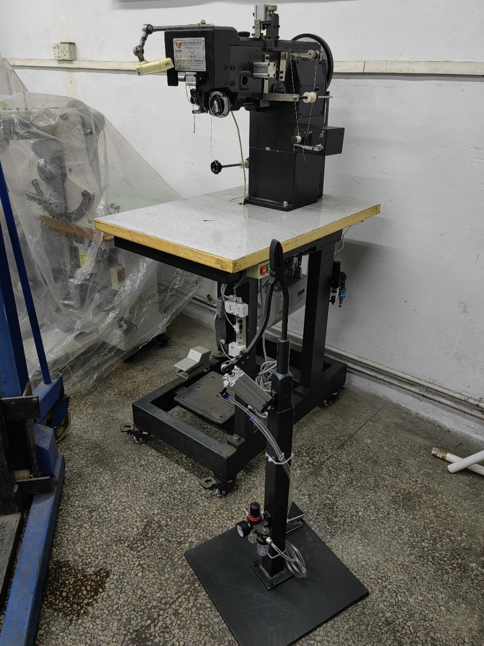 Швейная машина для экологически чистой обуви, специальная линия для маркировки обуви