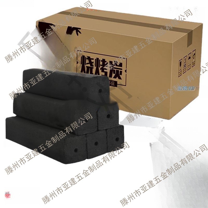 Уголь для барбекю, бамбуковый уголь, бездымный домашний огнеупорный обогревательный уголь, машинный уголь, целая коробка оптом, фруктовый уголь, горючий