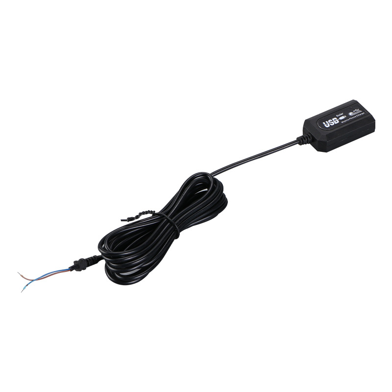 Special Voltage Regulator Cable for Solar Panels, Input 5-12V, Regulated Output 5V1.5A, Usb5V Voltage Stabilization