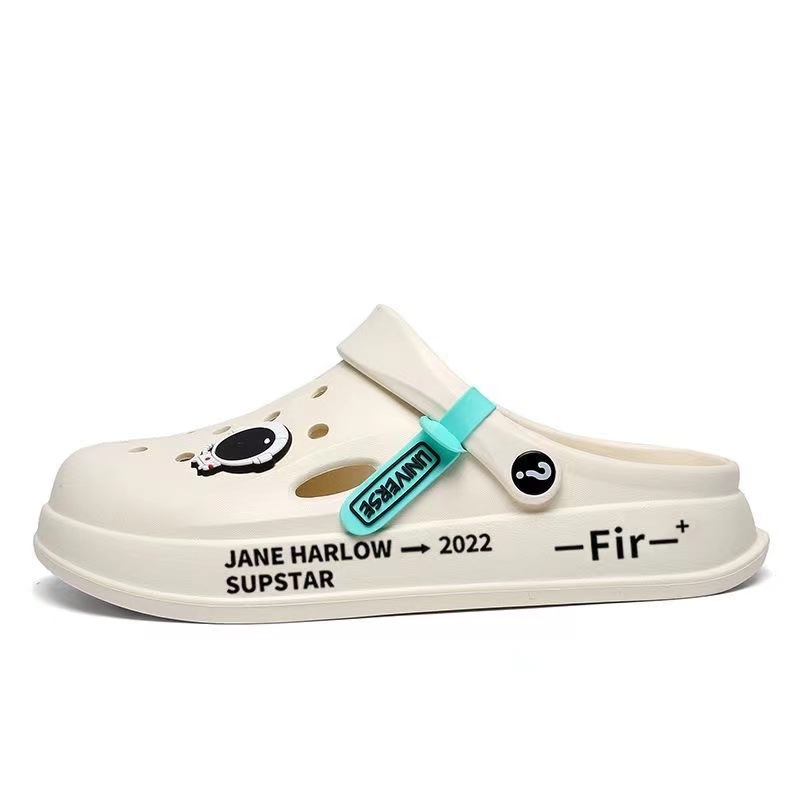 Men's Summer Outwear Soft-soled Doctor's Office Sandals Teenagers Breathable Baotou Sandals