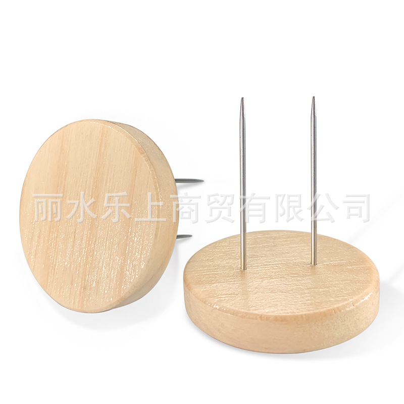 Doll Accessories Wooden Figure Fixed Wool Felt Solid Wood Handmade Standing Base Support Frame Crochet Doll Doll