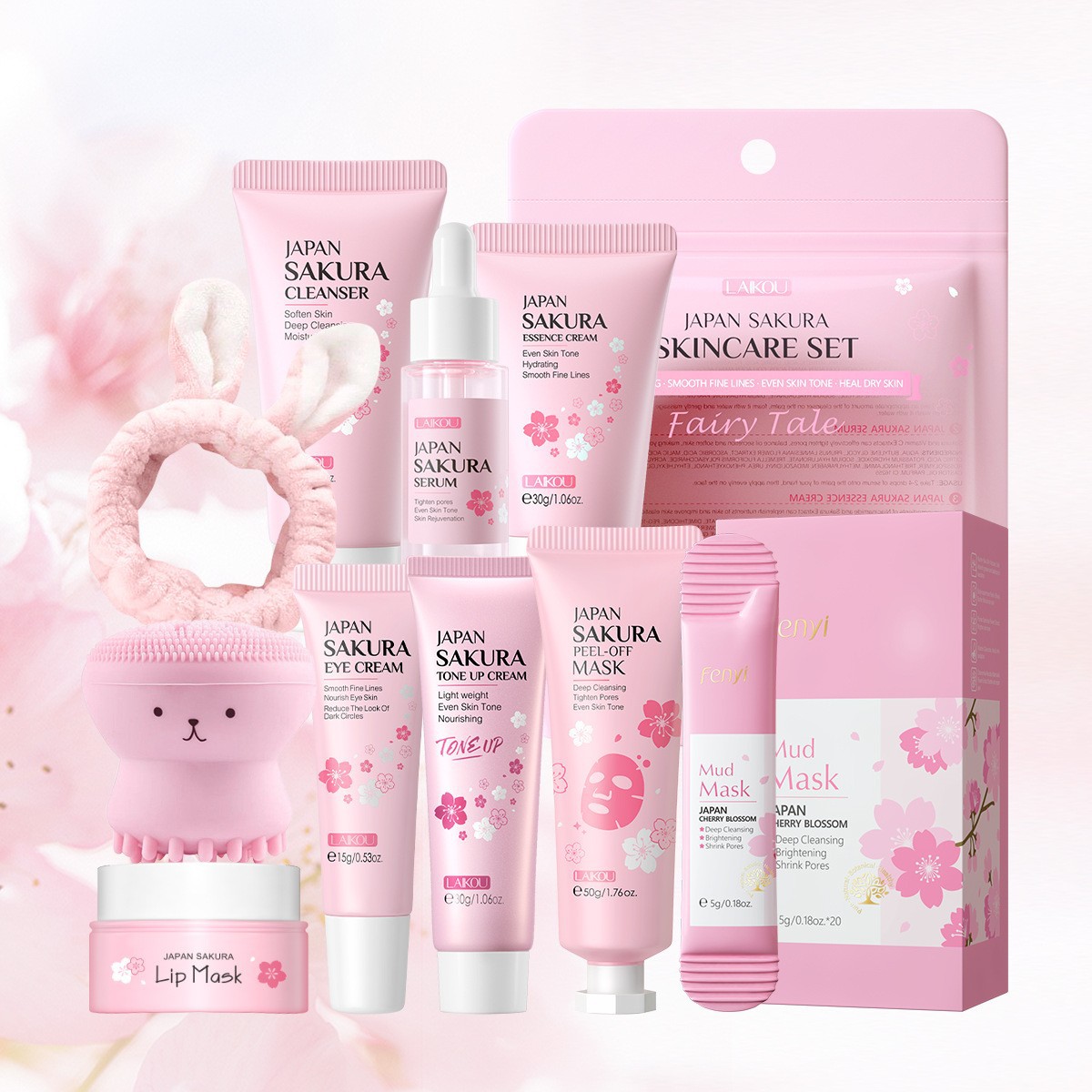 LAIKOU FENYI QUIYUM полный набор средств по уходу за комбинированной кожей в наличии