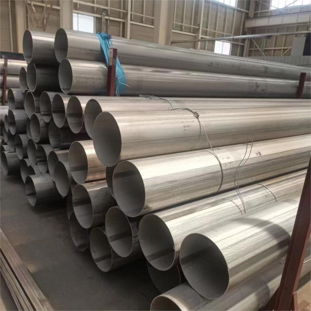 304 Stainless Steel Welded Pipe Manufacturer Direct Sales 316 Stainless Steel Large Diameter Thick Wall Industrial Pipe Stainless Steel Round Pipe Processing