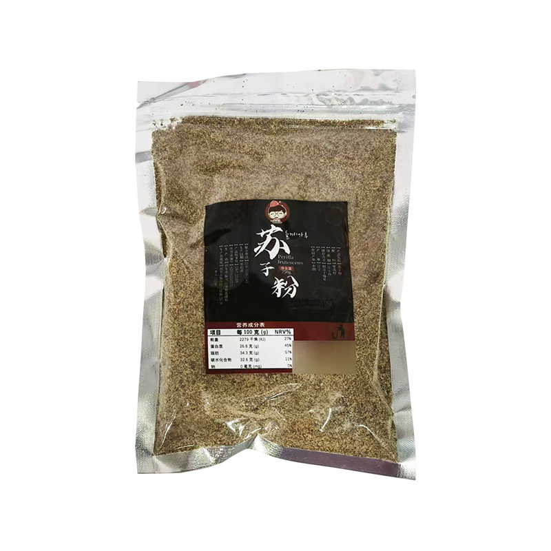 Korean Style Chando Perilla Powder 250g Seasoning Moon Cake Filling Barbecue Seasoning Northeastern Perilla Powder Barbecue Seasoning