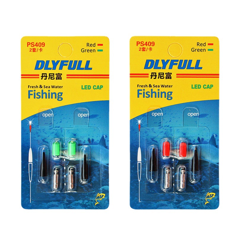 Danny Fu general use cr425 electronic floating battery floating fish floating electronic lamp holder 322 luminous floating buoy battery