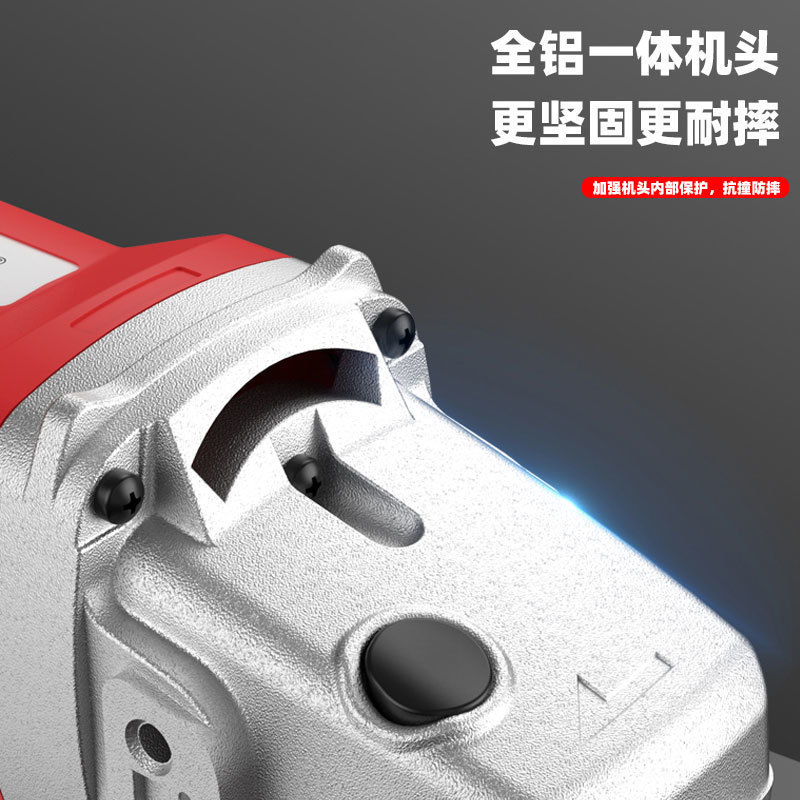 Geu High-Power Stainless Steel Metal Drawing Machine Satchel Small Flat Polishing Machine Electric Rust Remover Grinding