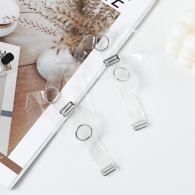 Adjustable Invisible Shoelaces Silicone Transparent Non-Falling Shoe Fixed Triangle Elastic Good High Heels Lazy Elastic Band