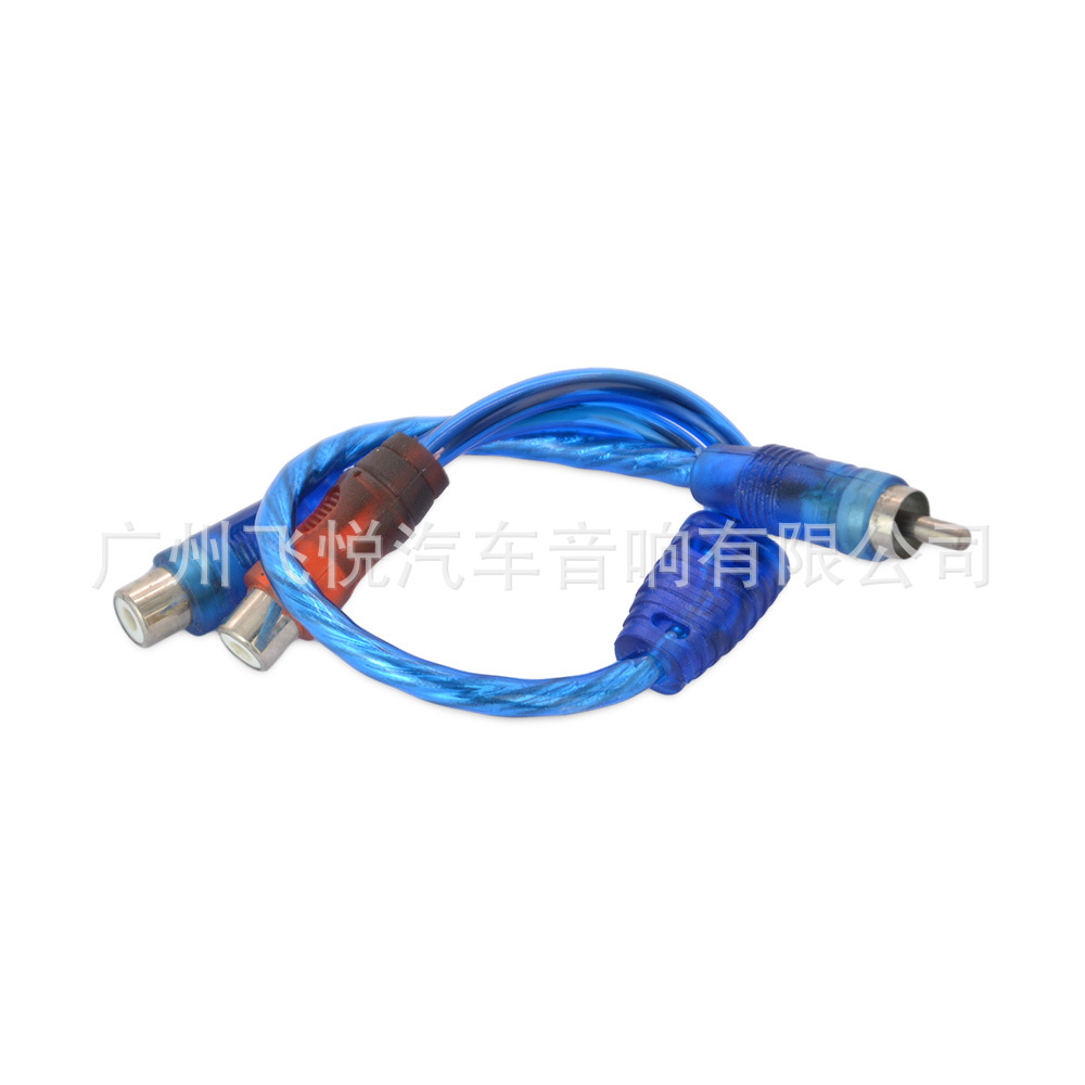 Factory Direct sales RCA audio cable one male two female one female two male audio modification audio conversion cable frequency division cable