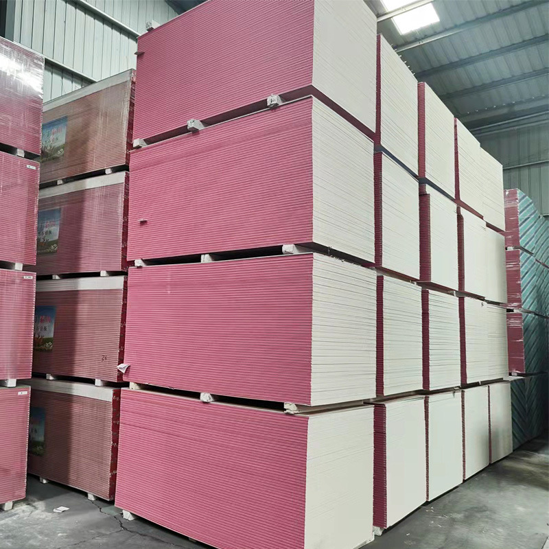 Fireproof gypsum board in stock ceiling material home decoration building materials engineering fireproof ceiling gypsum board