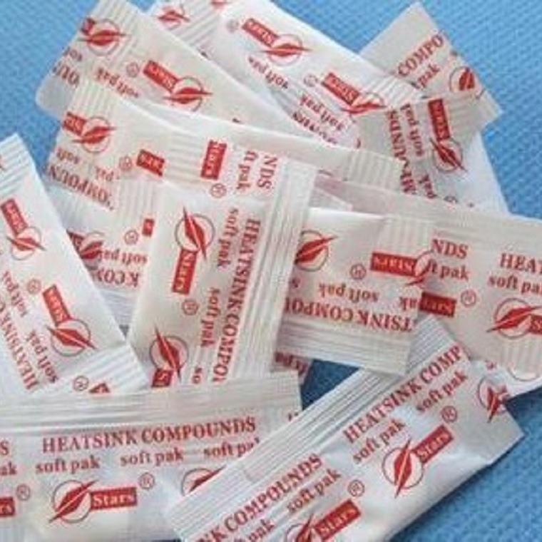 Закупка маленьких пакетов чистого белого силиконового масла, мини-пакет для охлаждения процессоров/графических карт/чипов