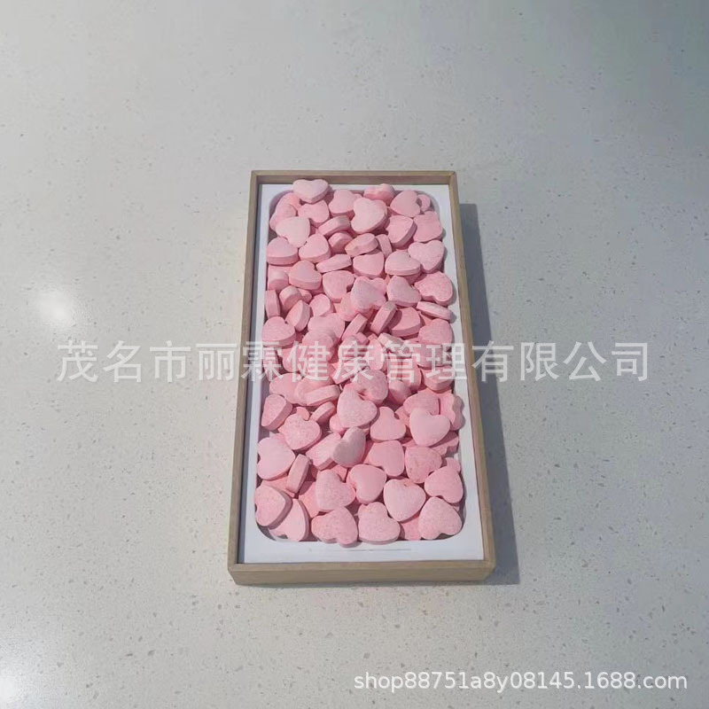 Powerful Satiety Heart-Shaped Barrier Carbohydrate Milk Tablets Create a Perfect Figure and Thirst and Dry Mouth