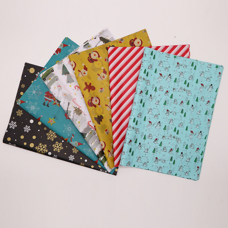 17G copy paper printing logo copy paper white color pear paper clothing gift toy wrapping paper customization