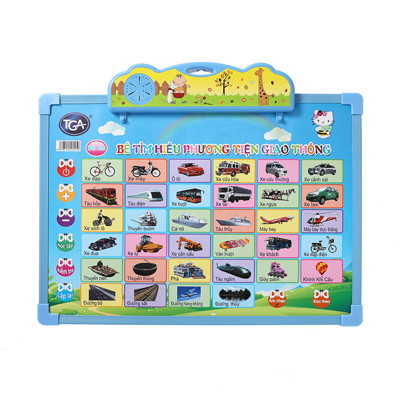 Customized Russian Audio Wall Chart for Kidsren's Early Childhood Education Reading and Sound Wall Sticker Toy Educational Enlightenment Learning Early Education Machine