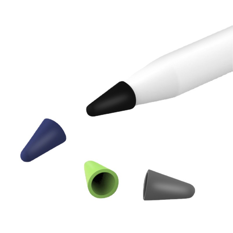 Suitable for Apple Apple Pencil Tip Protective Cover Ipencil Anti-Scratch Touch Screen Silicone Cover Silicone Soft Shell