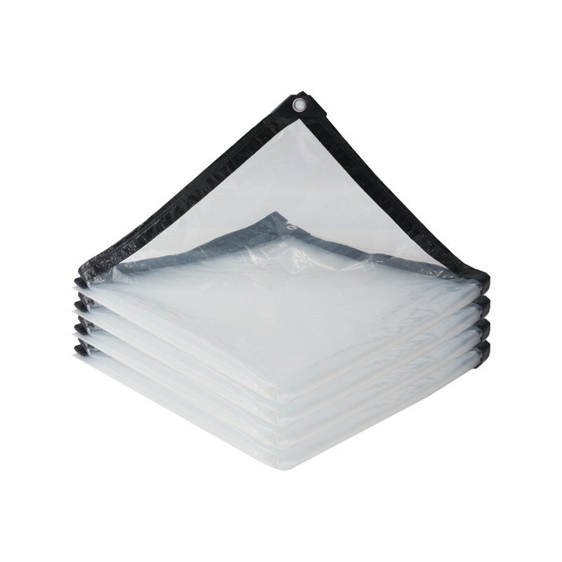 Tear-Resistant Rainproof Cloth, Anti-Freeze, Waterproof, Sun Protection Tarpaulin, Windproof Plastic Cloth, Balcony Rain Cover, Transparent Rainproof Cloth