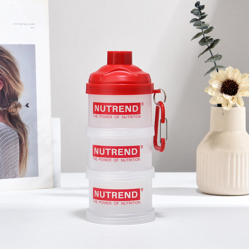 New Protein Powder Cup Fitness Protein Powder Box Small Box Plastic Portable Milk Powder Packaging Box Wholesale