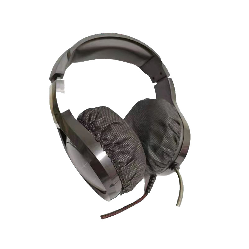 Disposable Non-Woven Earphone Covers Internet Cafe Internet Cafe Earphone Covers Breathable, Sweat-Proof and Dust-Proof, Total 100 Pieces