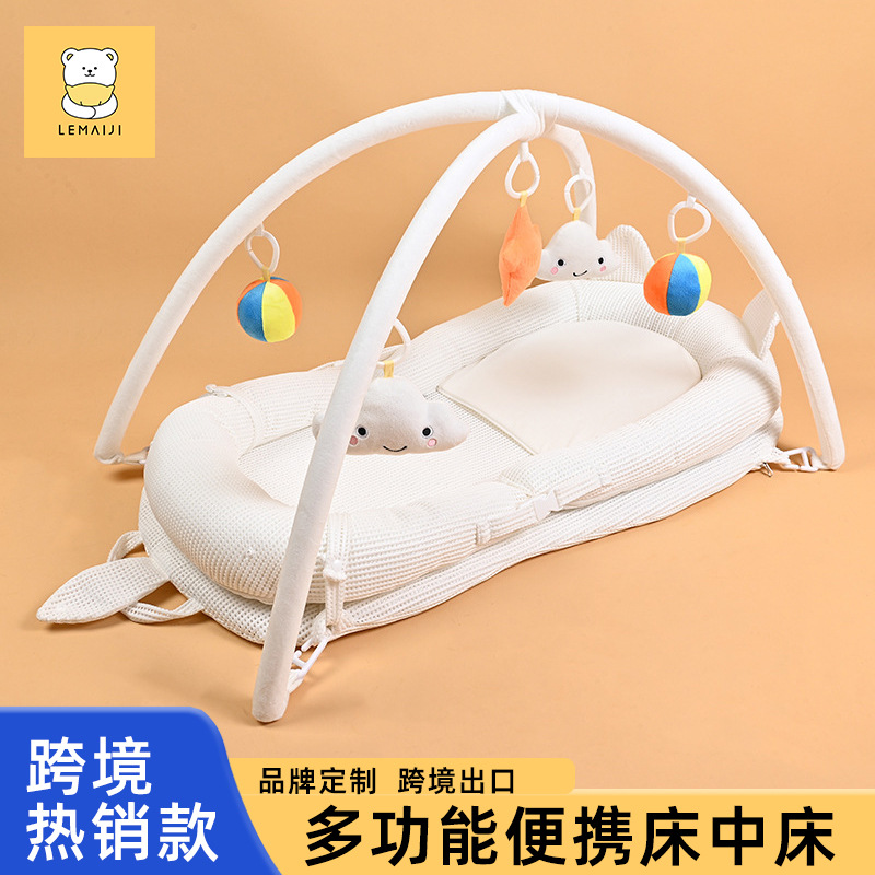 Бионическая кровать для новорожденных, переносная, дышащая, складывающаяся