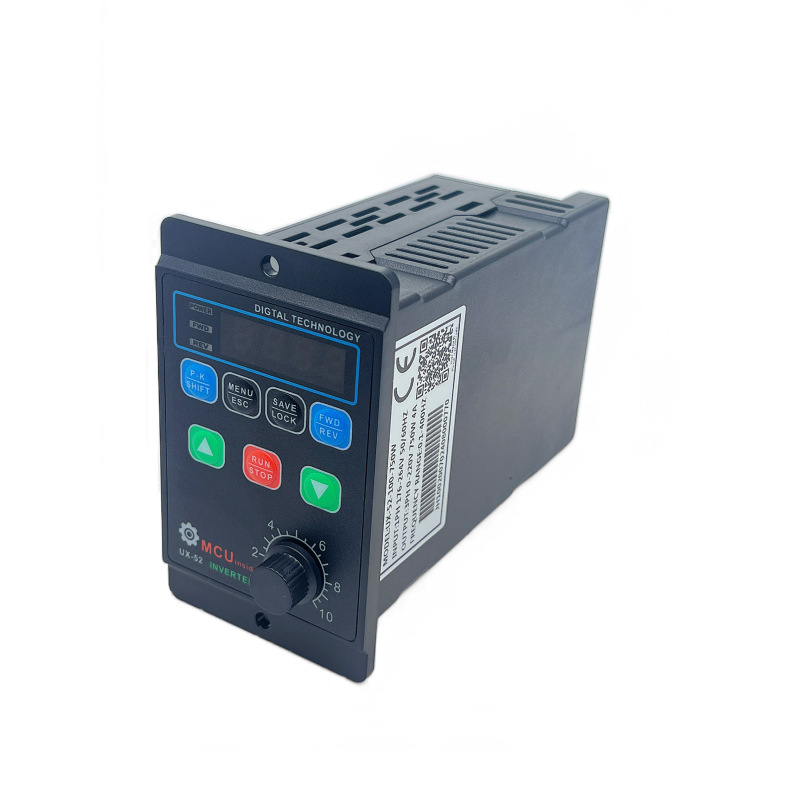 Однофазный AC220В простой малый трехфазный инвертор вентилятор насос специальный однофазный с тремя выходами с дистанционным управлением UX серия