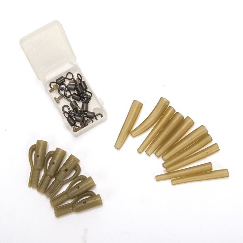 Cross-Border 30-Piece European Carp Accessories Set, Swivel Hose, Large Object Line Set, Fishing Gear, Small Accessories Wholesale