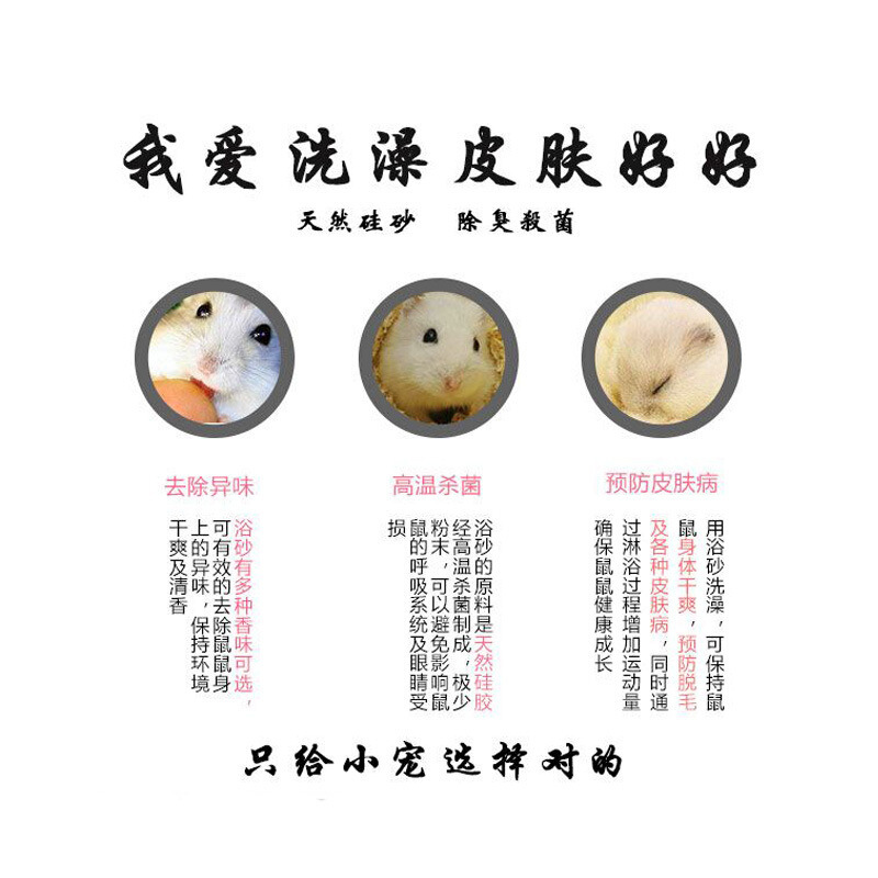 Hamster Bath Sand Urine Sand Small Animal Bath Sand Small Pet Rabbit Chinchilla Guinea Pig Hamster Bath Sand Hamster Bath Sand 450g