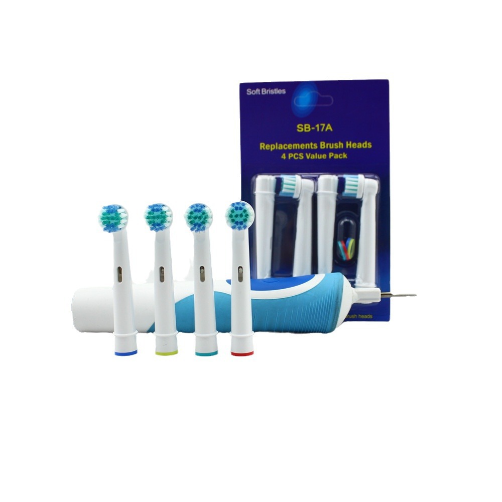 Factory Direct Supply Electric Toothbrush Head Adapts to Oralb Oral B Electric Toothbrush Head Sb-17A Electric Replacement Brush Head