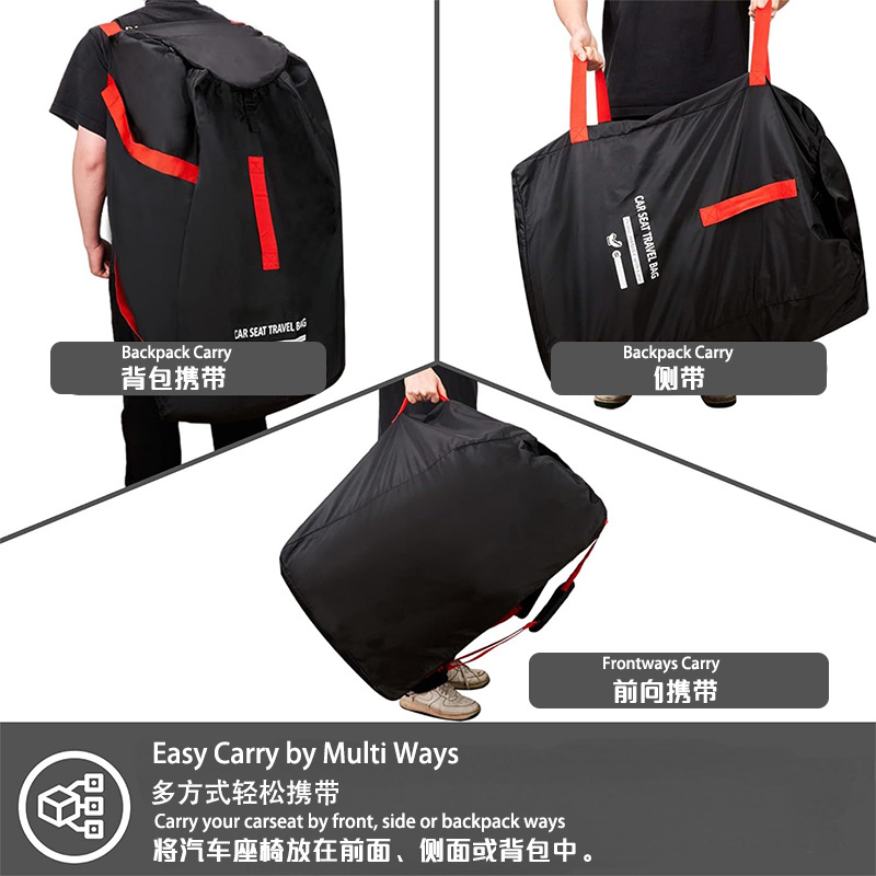 Jiemi Kids Safety Seat Storage Bag Stroller Umbrella Large Capacity Chair Stool Strong Waterproof Bag Storage Bag