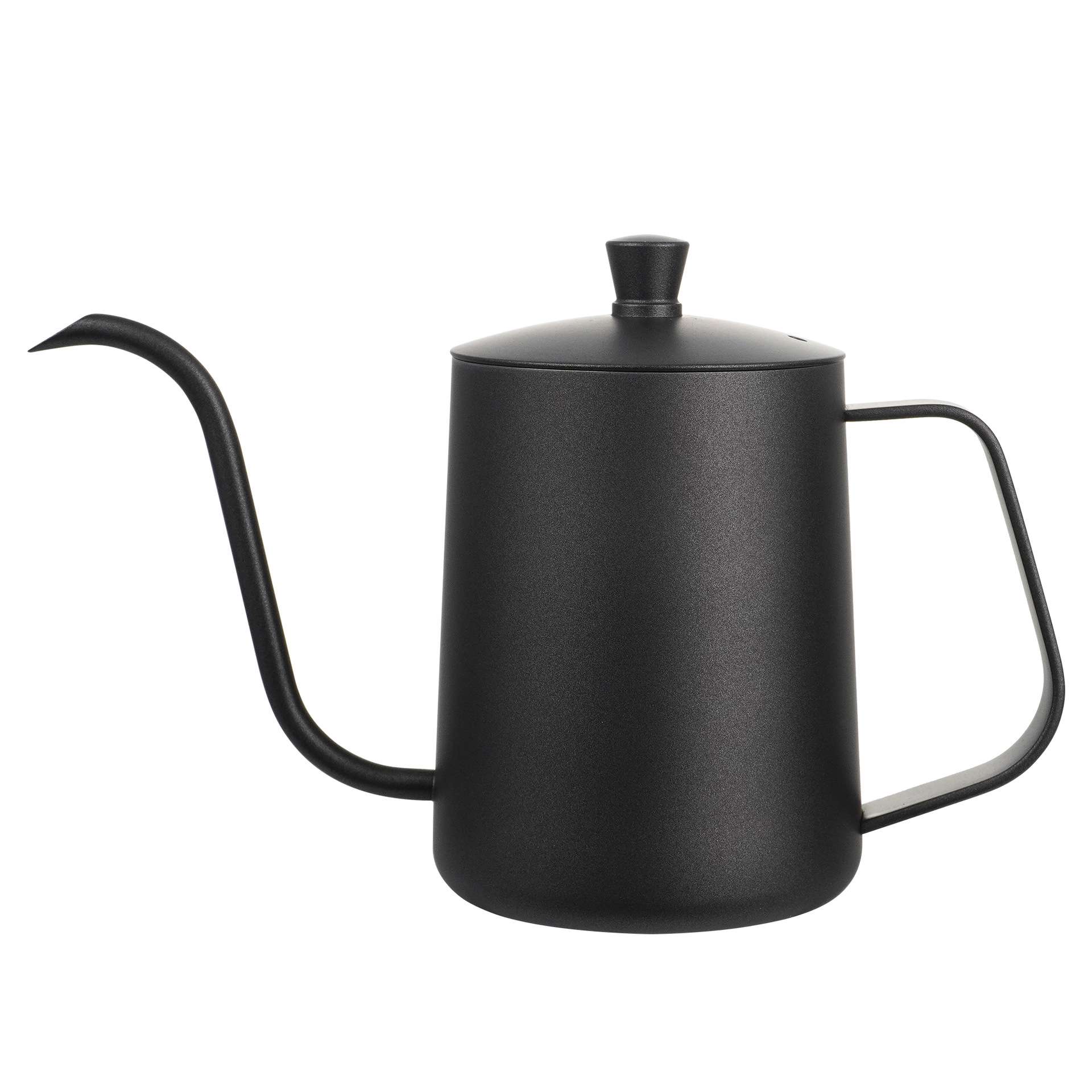 25 years new cross-border hand pot household 304 stainless steel swan neck with lid thin pot hand coffee pot