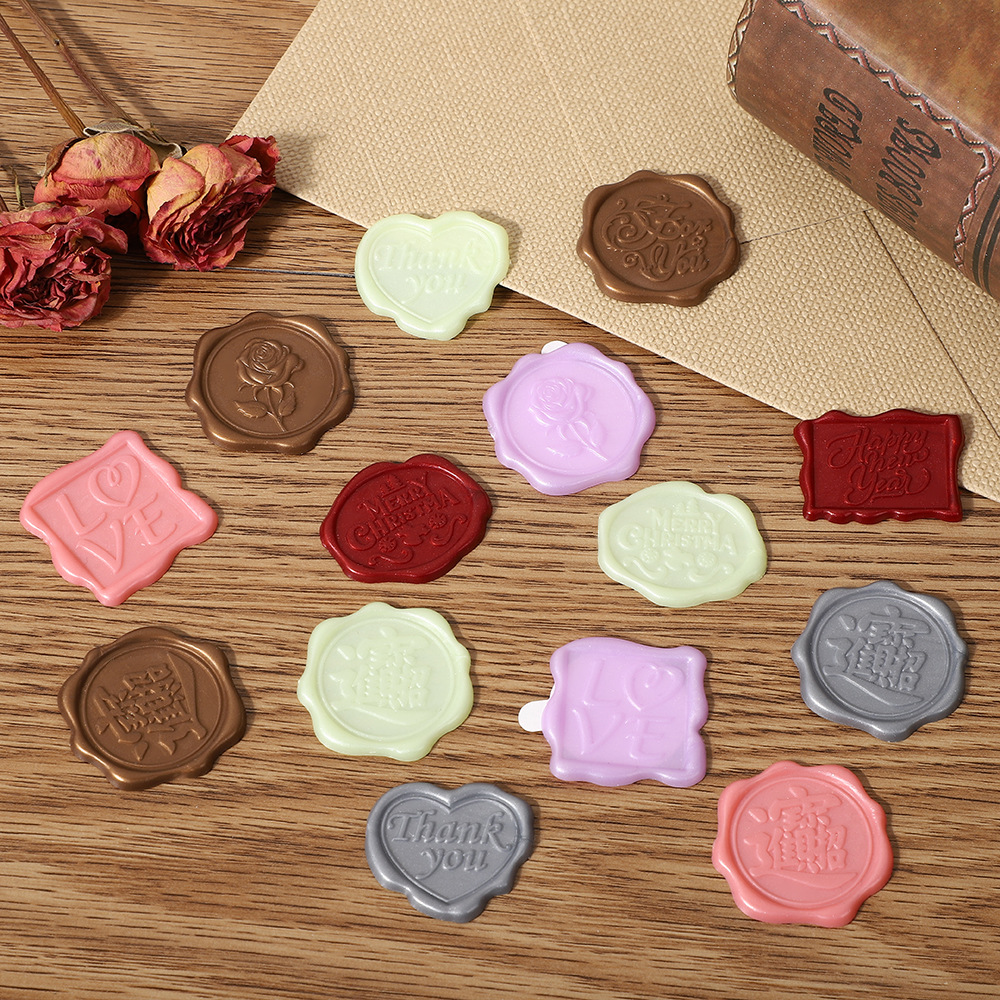 Восковая печать Fire Paint винтажная наклейка для приглашений