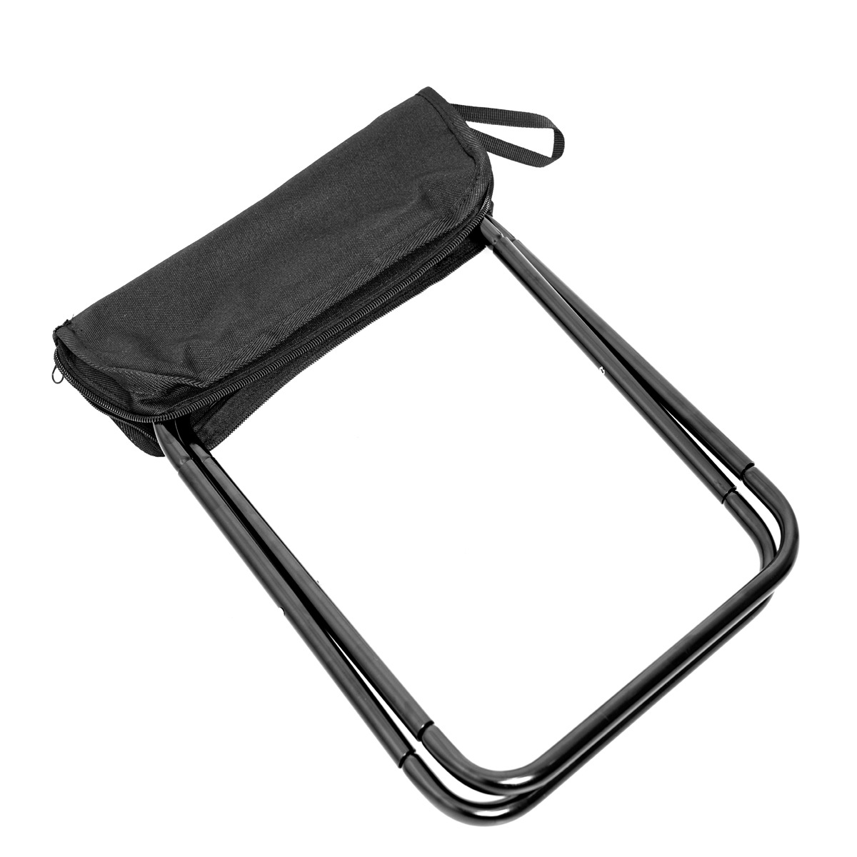 Outdoor folding stool portable ultra-light travel train seat-free handbag small bench fishing stool camping chair