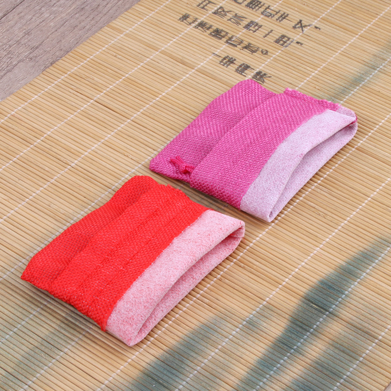 Cross-border hot jewelry jewelry storage Christmas gift bag sachet sachet drawstring bag imitation linen bag