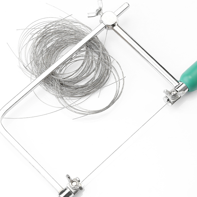 Ultra-fine emery cutting wire wire saw blade manual emery jade saw blade amber beeswax cutting wire saw blade